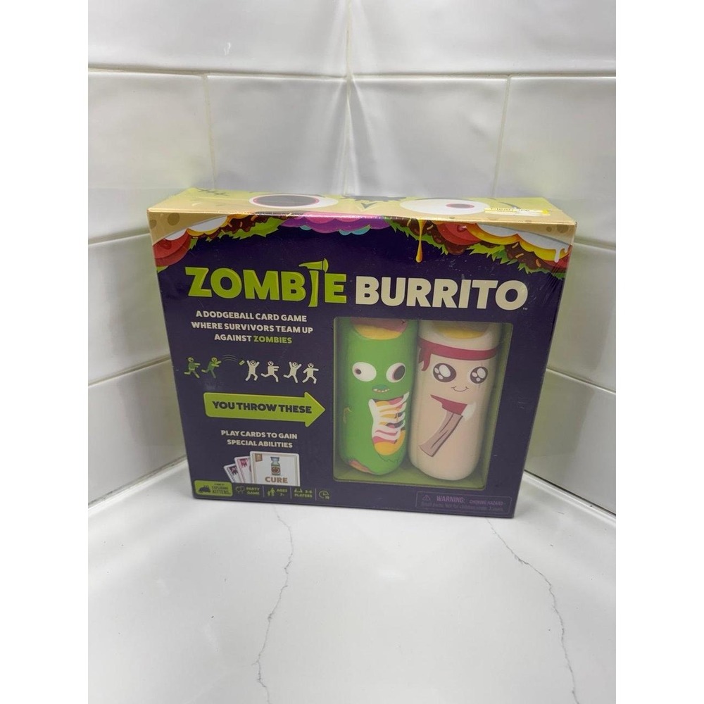 Zombie Burrito Dodgeball Card Game (1:2)